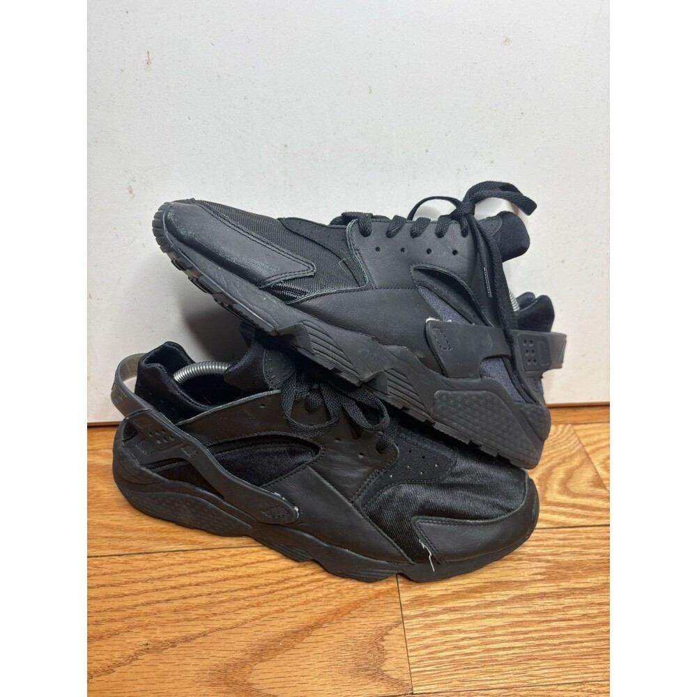 Nike Air Huarache Triple Black Men’s Size 13 Running Sneakers Workout Trainers
